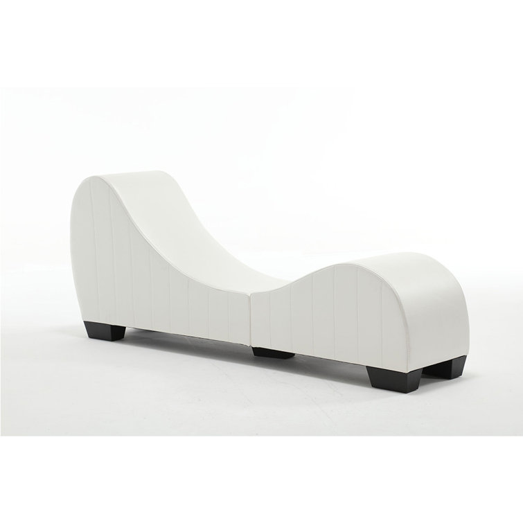 Sleek best sale chaise lounge